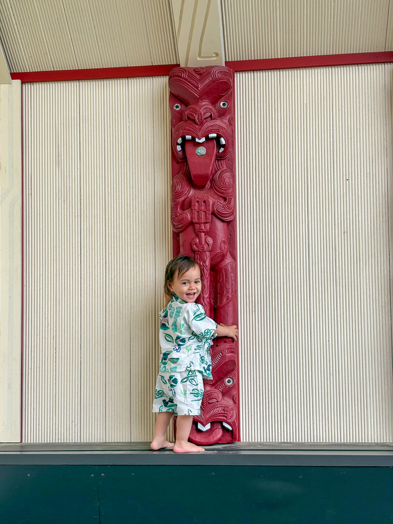 Kererū Ma Kimono Shorts