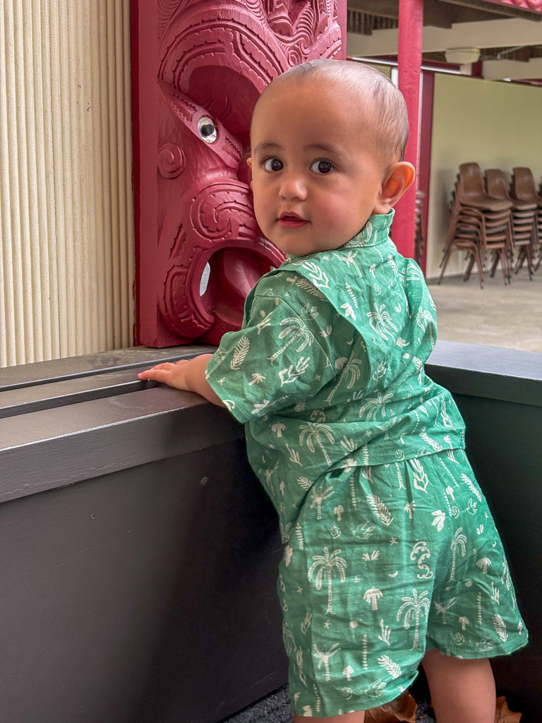 Ngahere Inanga Kimono Set