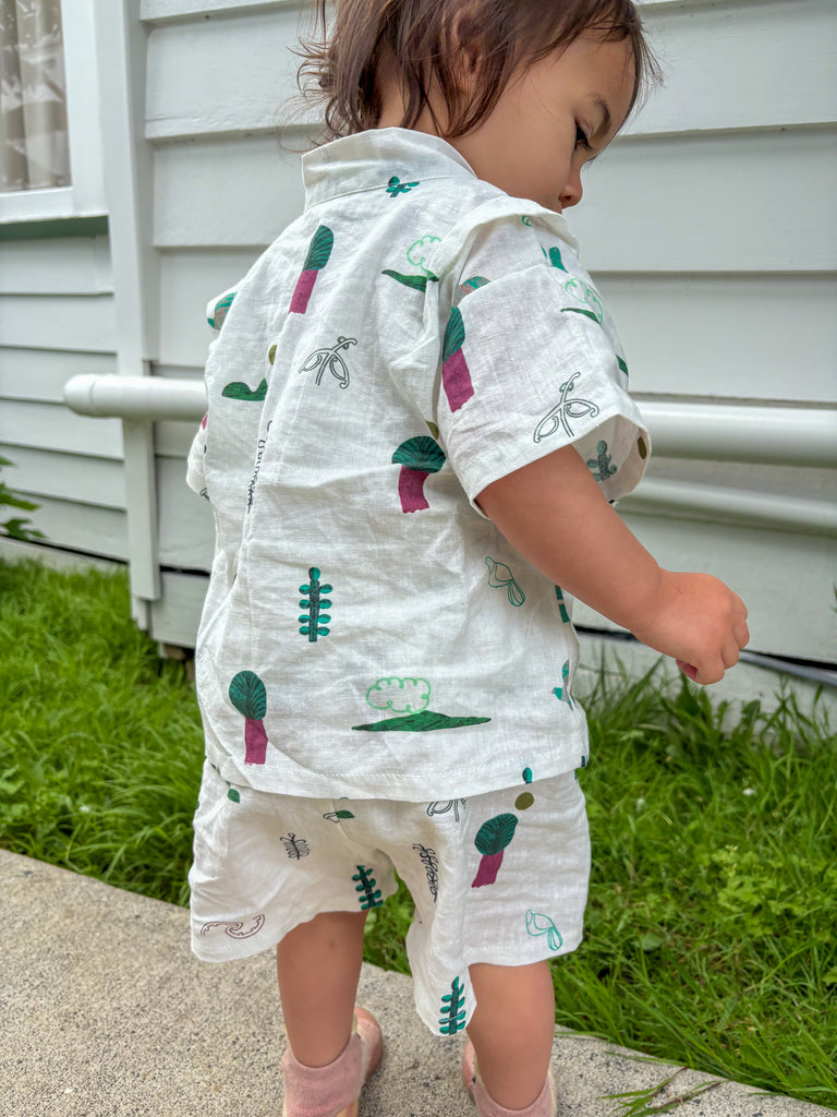 Motu Rākau Ma Kimono Shorts