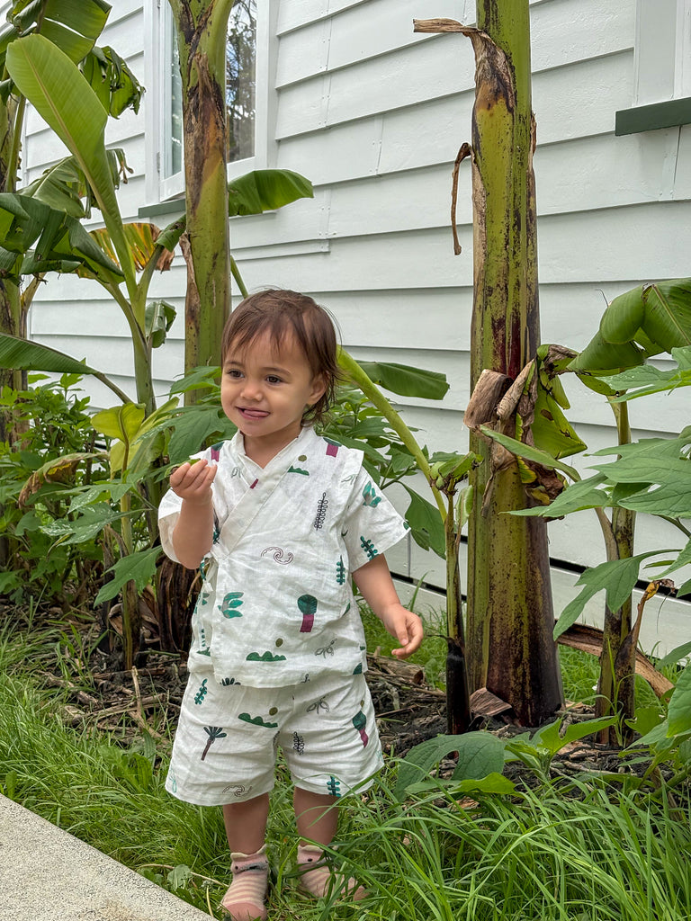 Motu Rākau Ma Kimono Shorts