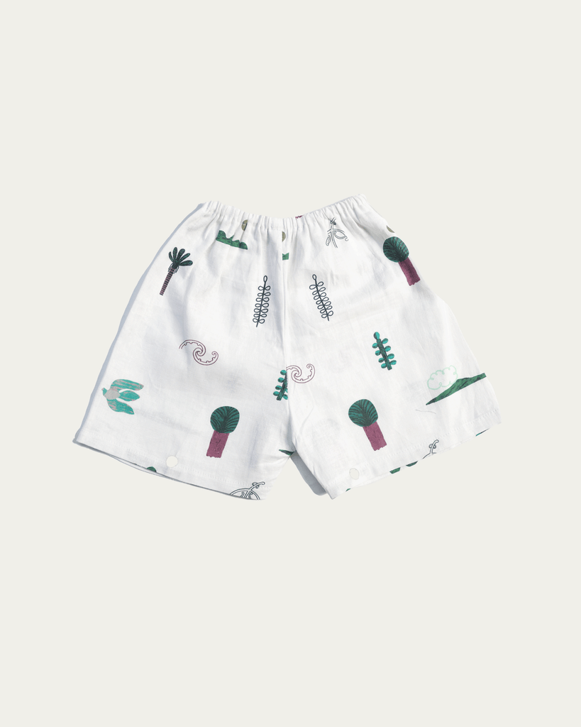 Motu Rākau Ma Kimono Shorts