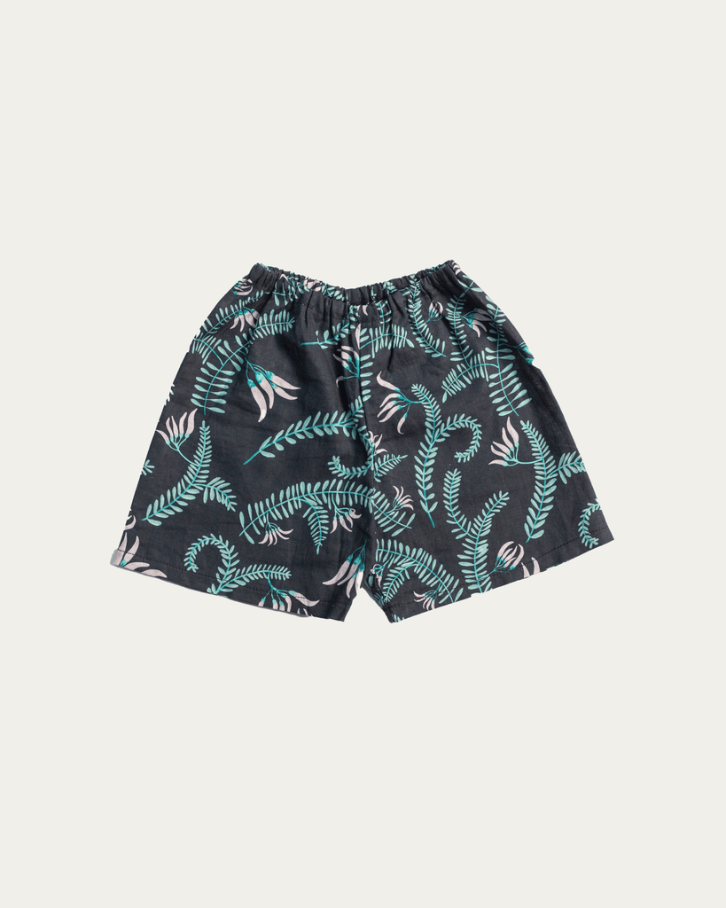 Ngutukākā  Pango Kimono Shorts