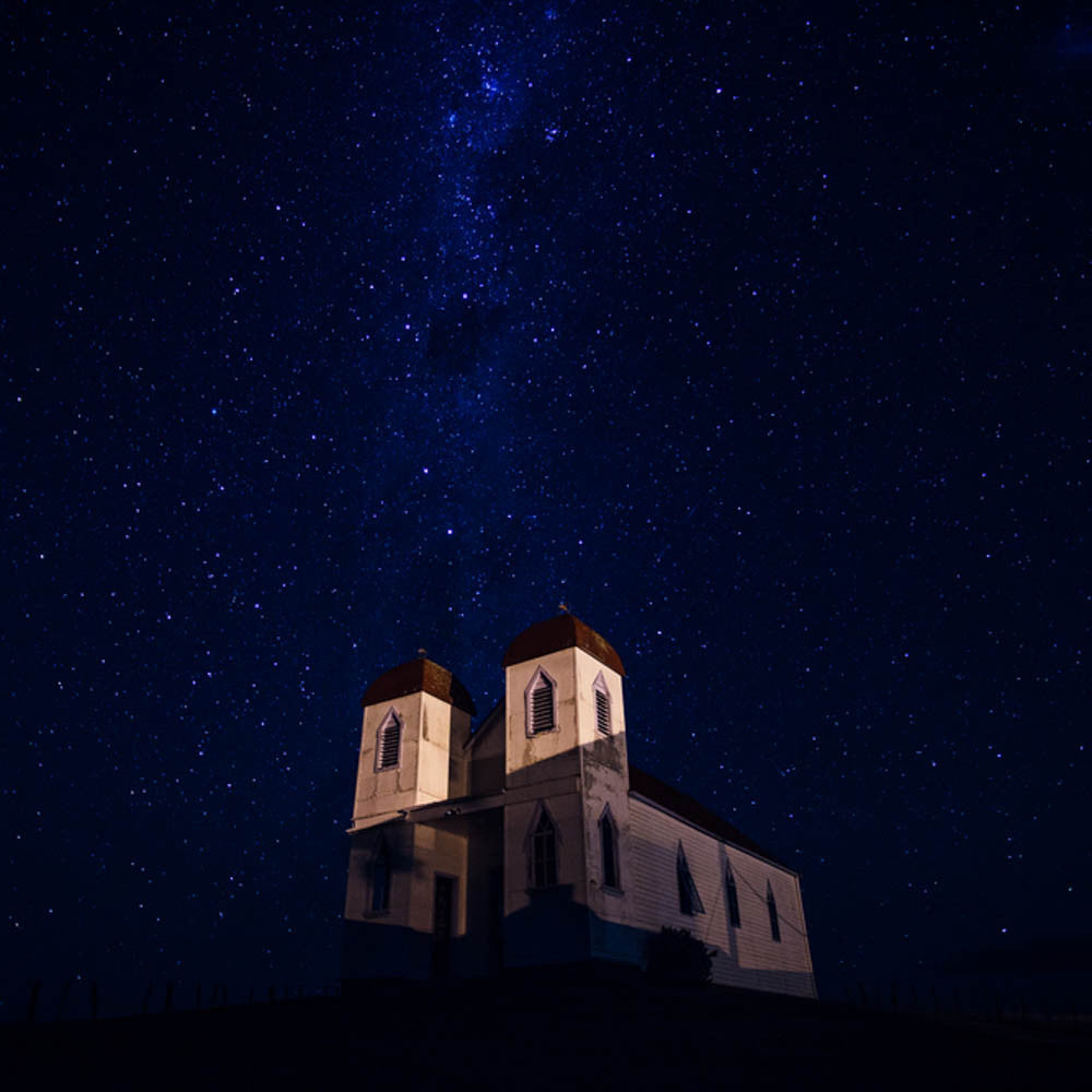 Raetihi Ratana Church Under The Milky Way